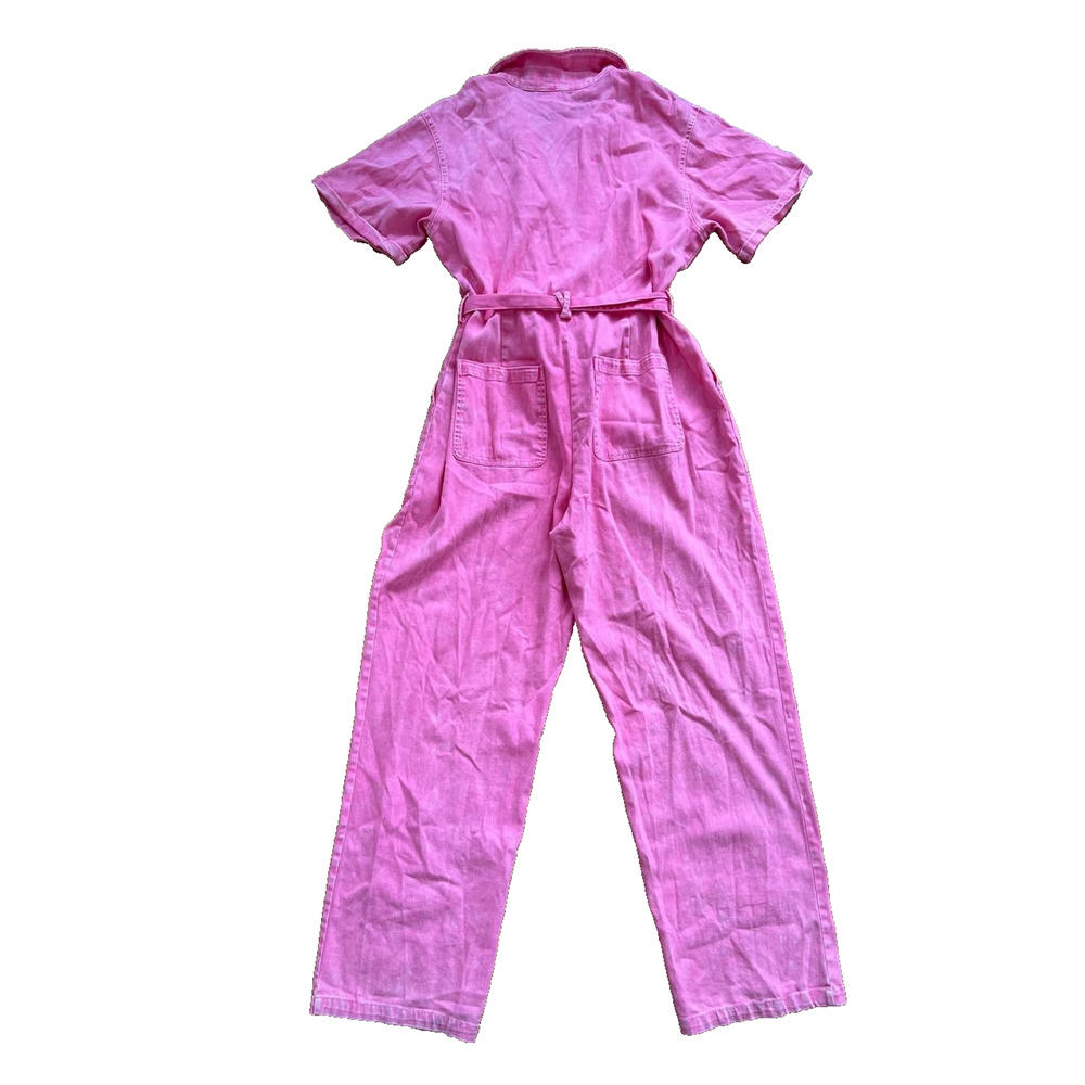 Skies are blue Women Pink jumpsuit Short Sleeve Large A000948 - Picture 3 of 8